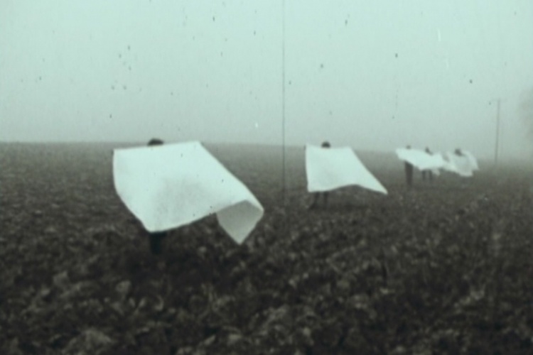 Anthony McCall, Landscape for White Squares, 1972 (still do filme, detalhe) © Anthony McCall. Fundação Leal Rios