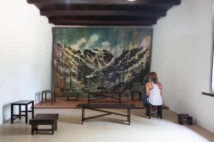 Hugo Canoilas installation view at Casa do Bandeirante as part of 30a Bienal de São Paulo 2012 photo Leo Eloy
