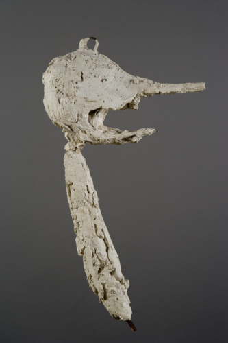 (S354) Alberto Giacometti, Le Nez (esquisse), 1947-1950, plâtre, 43 x 9,70 x 23 cm, coll.Fondation Giacometti Paris, JP Lagiewski