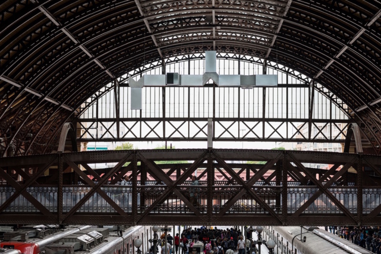 Charlotte Posenenske installation view at Estação da Luz as part of 30a Bienal de São Paulo 2012